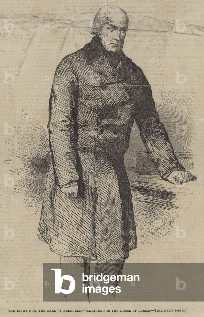 The Right Honourable the Earl of Aberdeen (engraving)