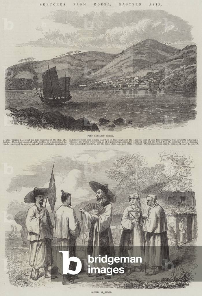 Sketches from Korea, Eastern Asia (engraving)