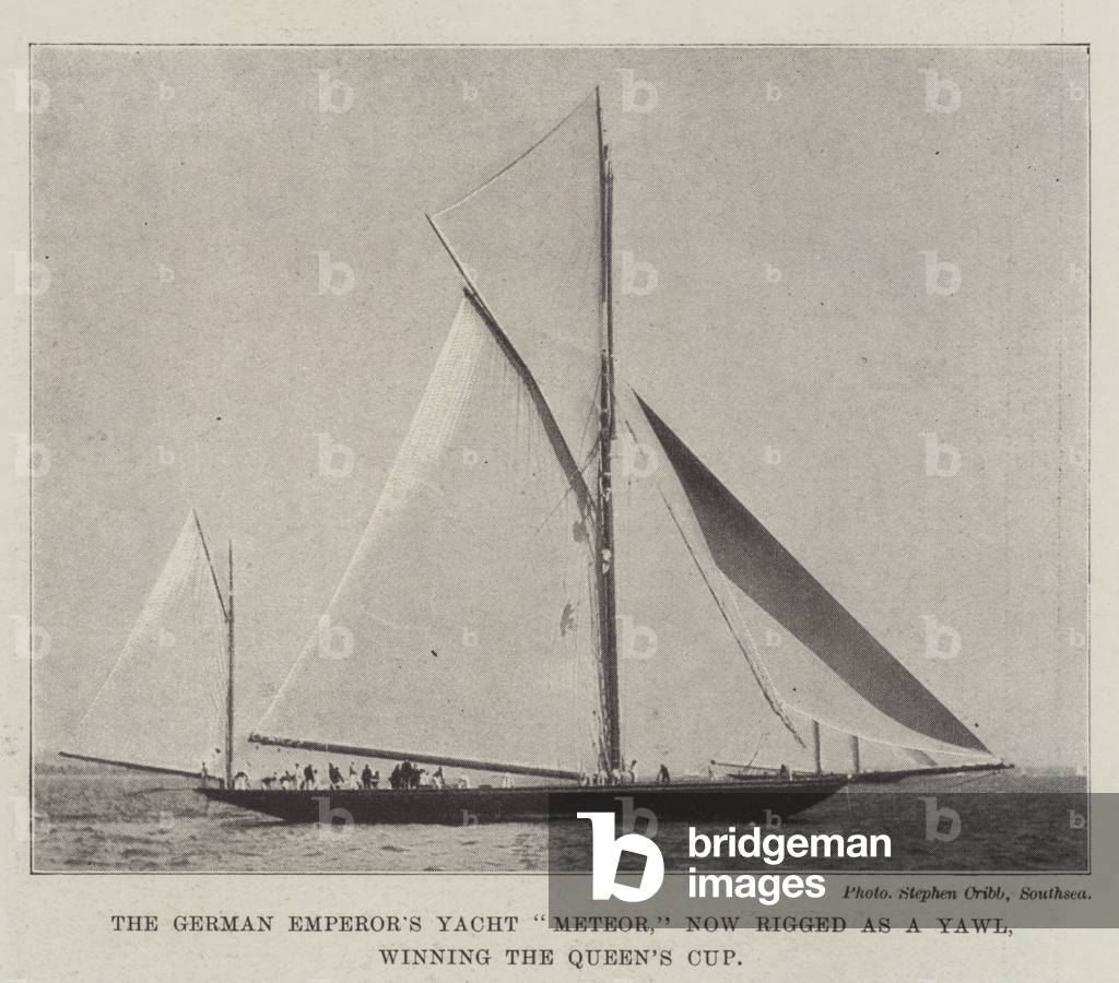 The German Emperor's Yacht 