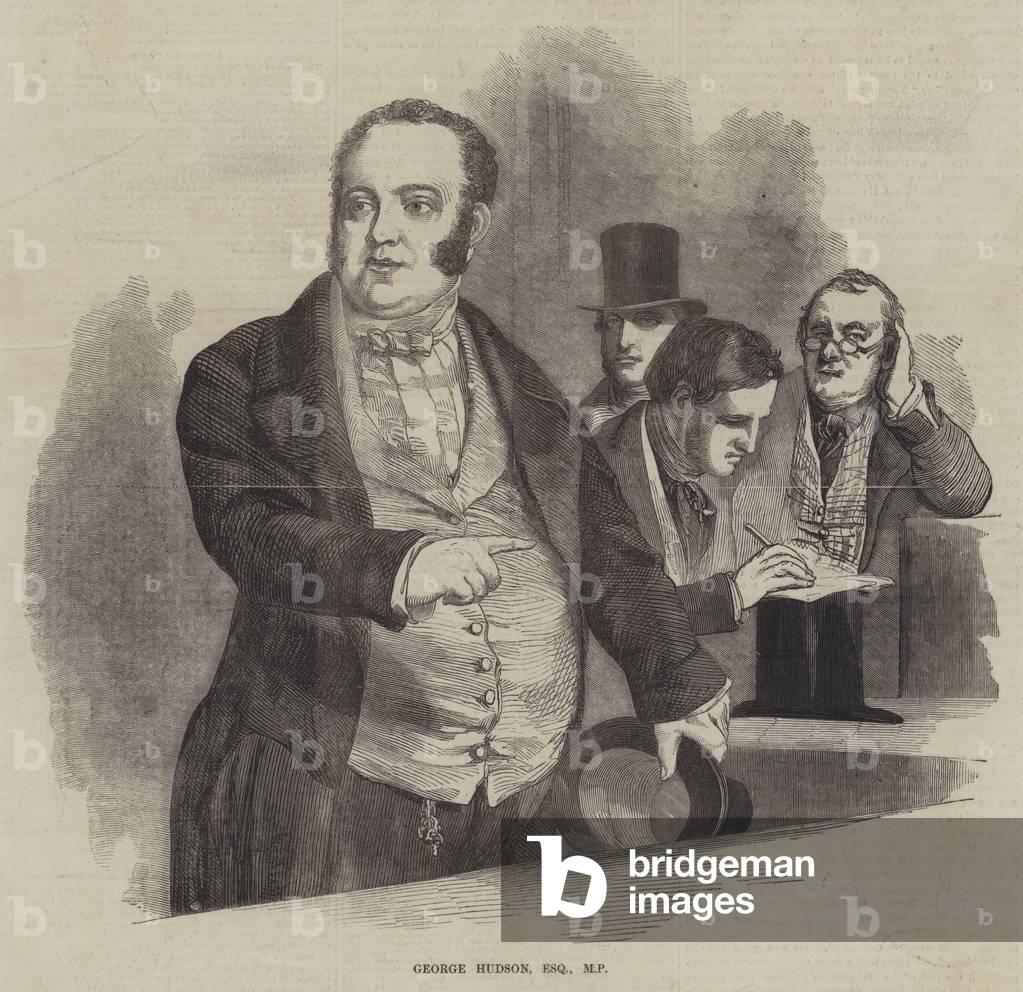 George Hudson, Esquire, MP (engraving)