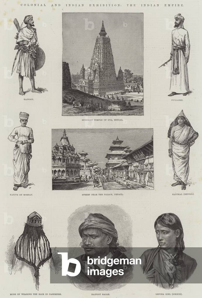Colonial and Indian Exhibition, the Indian Empire (engraving)