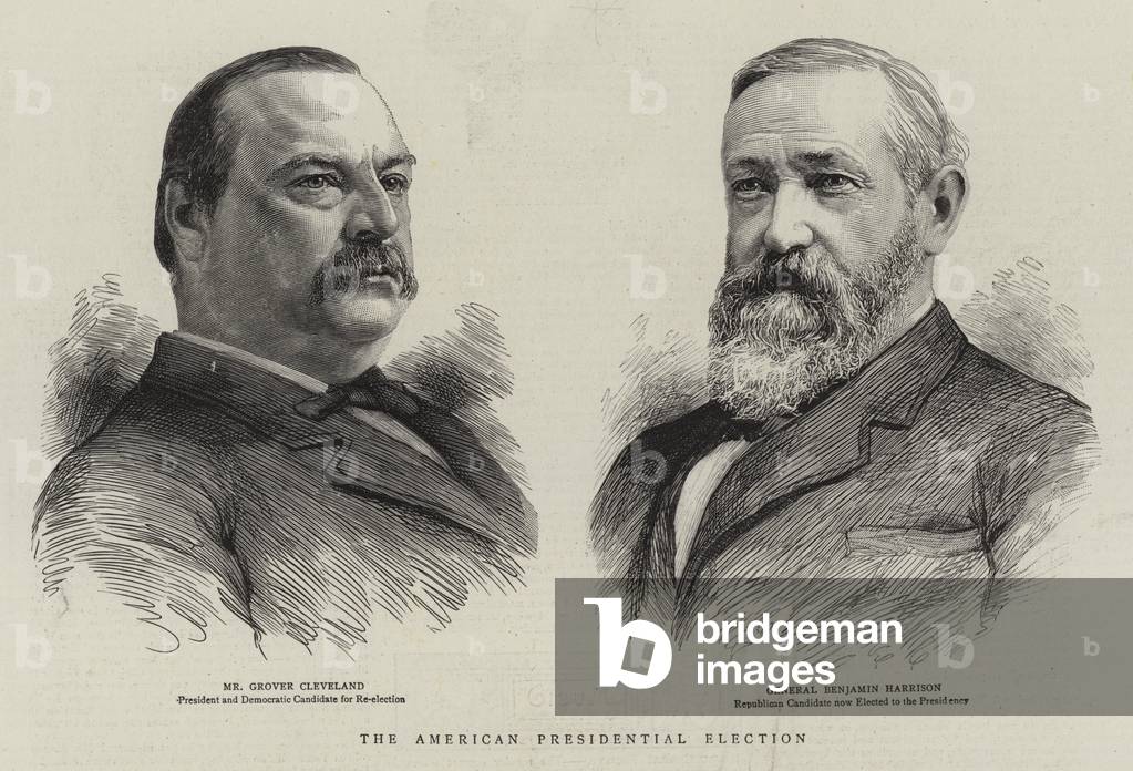 The American Presidental Election (engraving)
