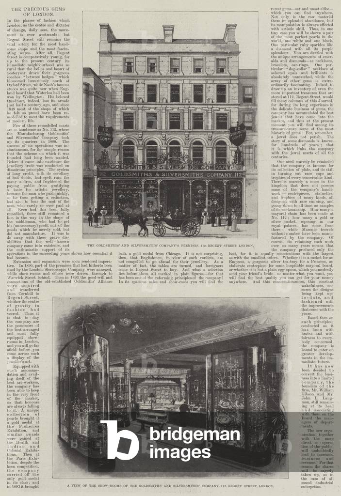 The Precious Gems of London (litho)
