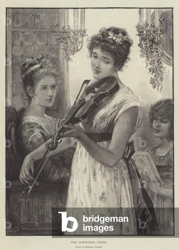 The Christmas Hymn (engraving)