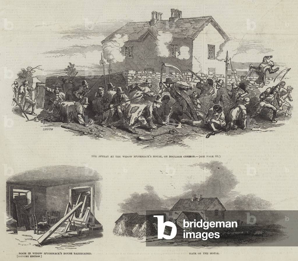 Young Ireland in County Kilkenny (engraving)