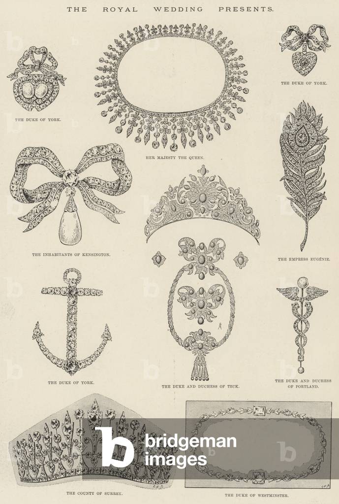 The Royal Wedding Presents (engraving)