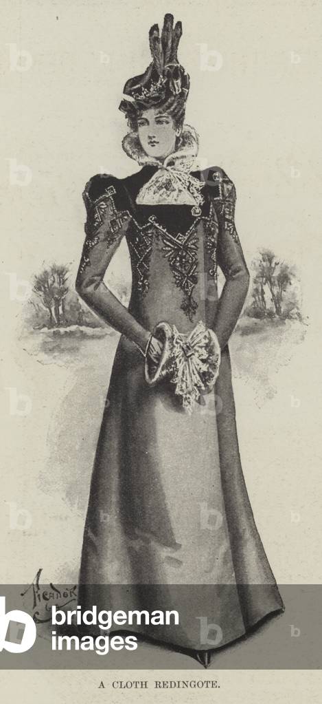A Cloth Redingote (litho)