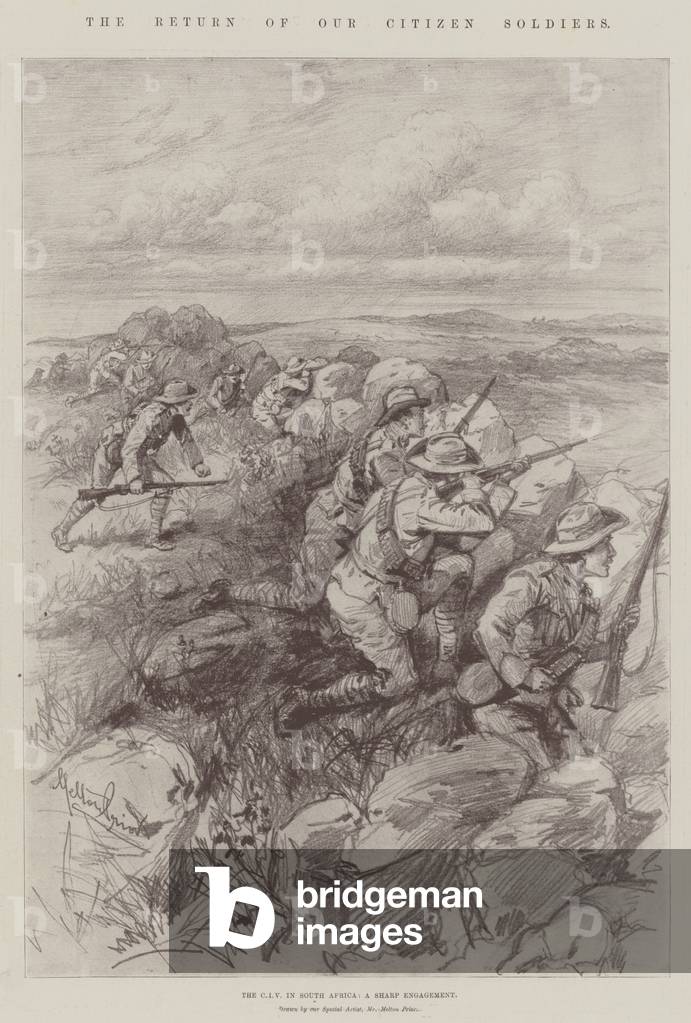 The Return of Our Citizen Soldiers (litho)