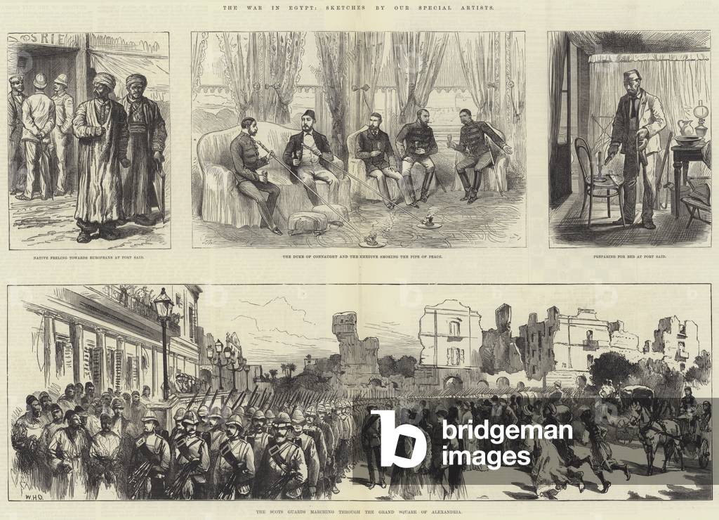 The War in Egypt (engraving)