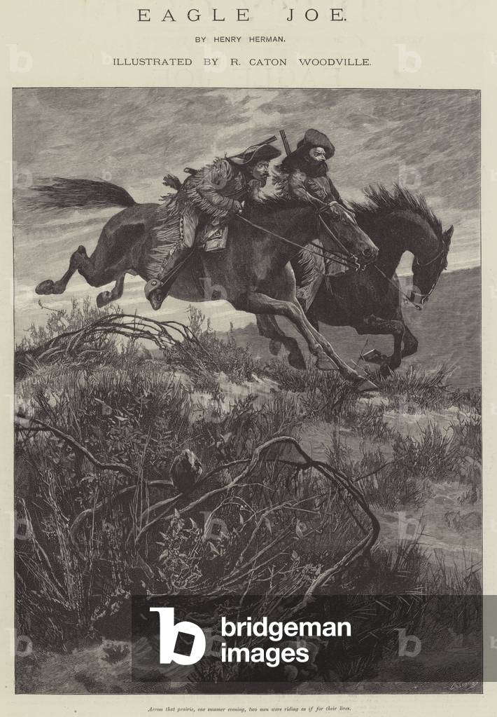 Eagle Joe, by Henry Herman (engraving)