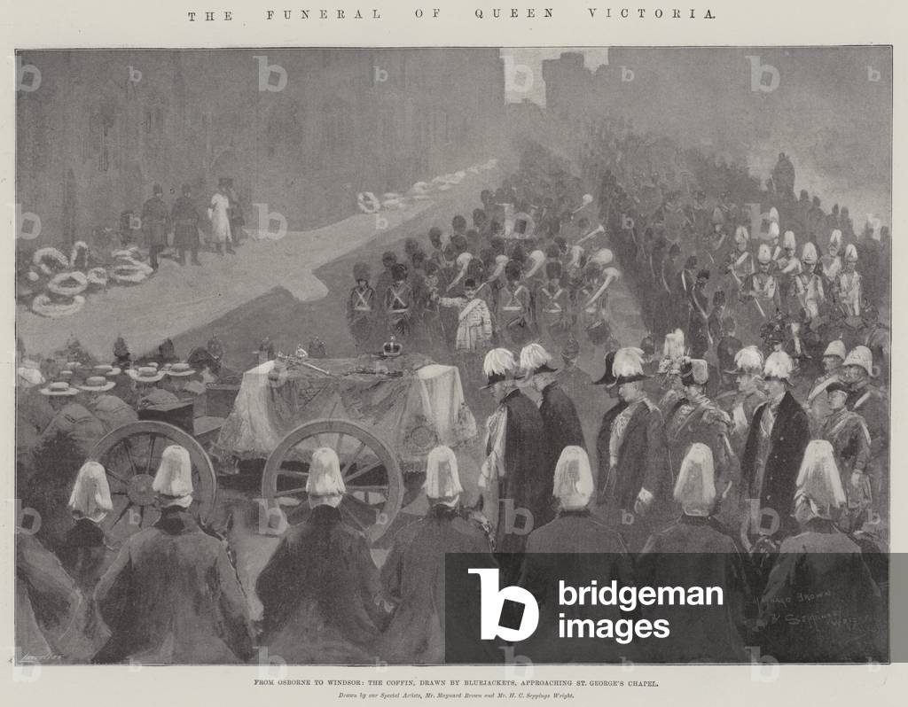 The Funeral of Queen Victoria (engraving)