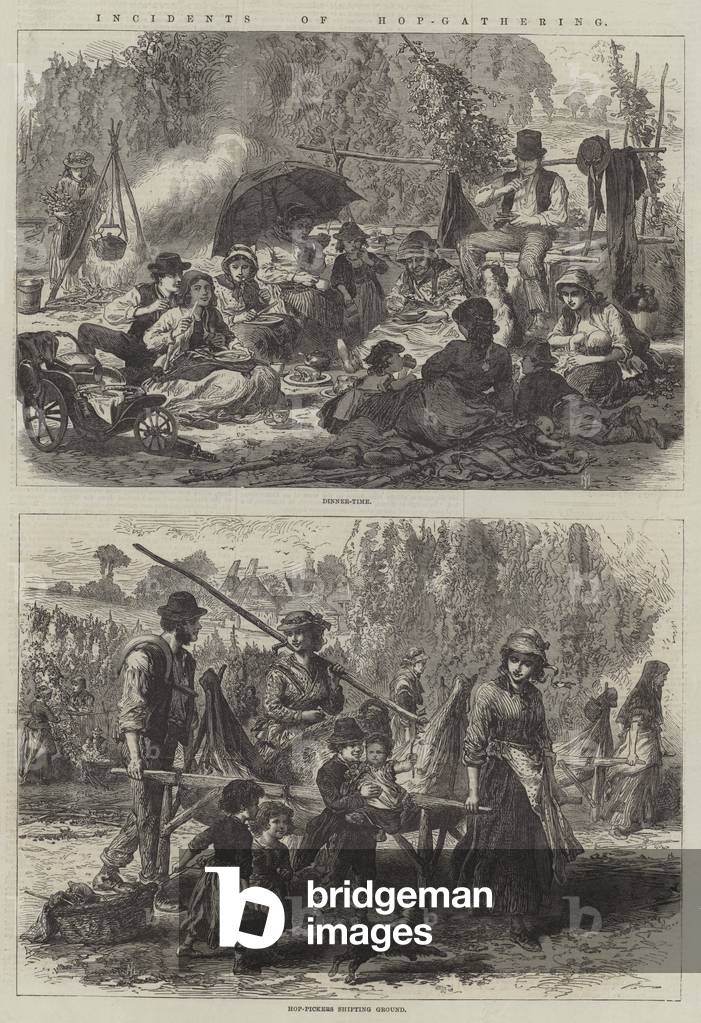 Incidents of Hop-Gathering (engraving)