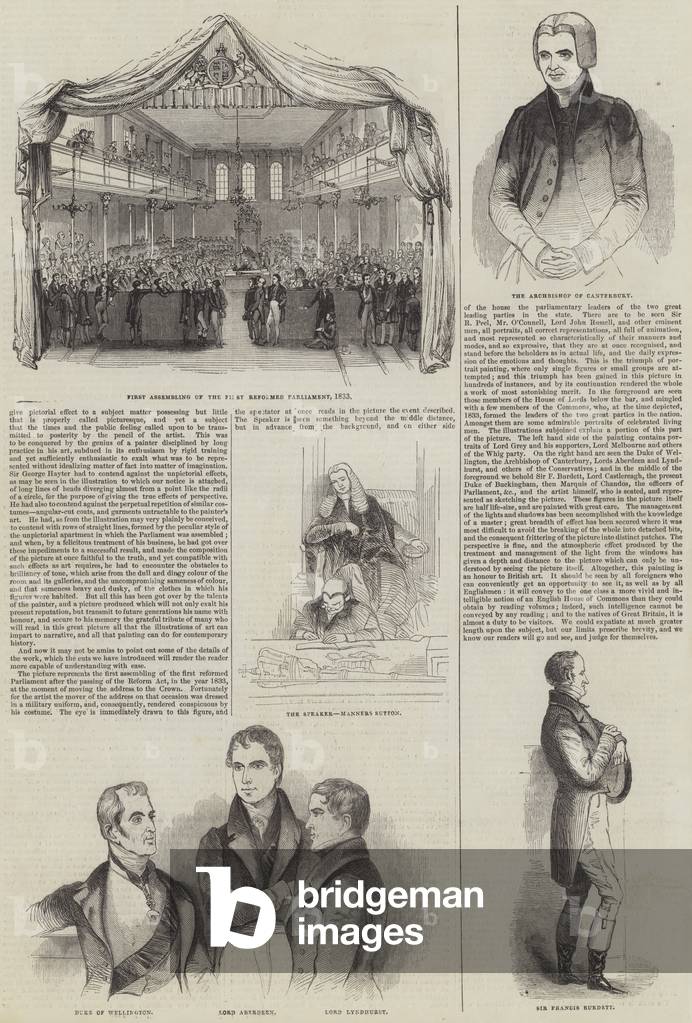 Sir George Hayter's Great Picture (engraving)