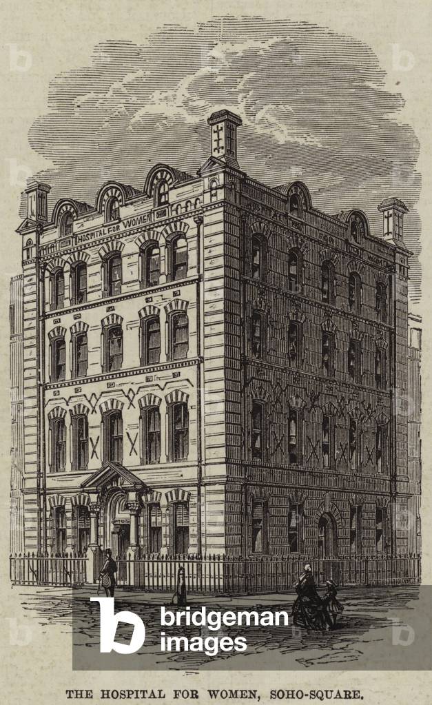 The Hospital for Women, Soho-Square (engraving)