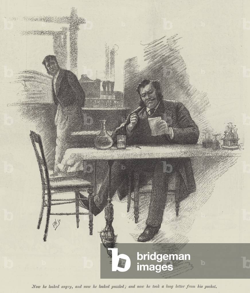 Blind Love, by Wilkie Collins (litho)