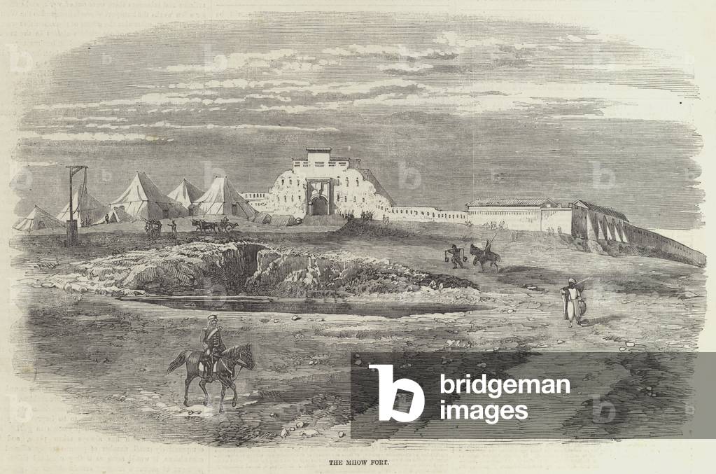 The Mhow Fort (engraving)