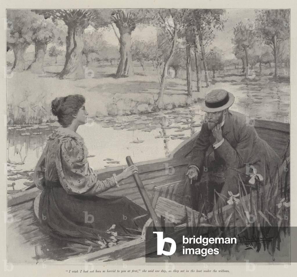 A Question of Conscience, by E Nesbit (litho)