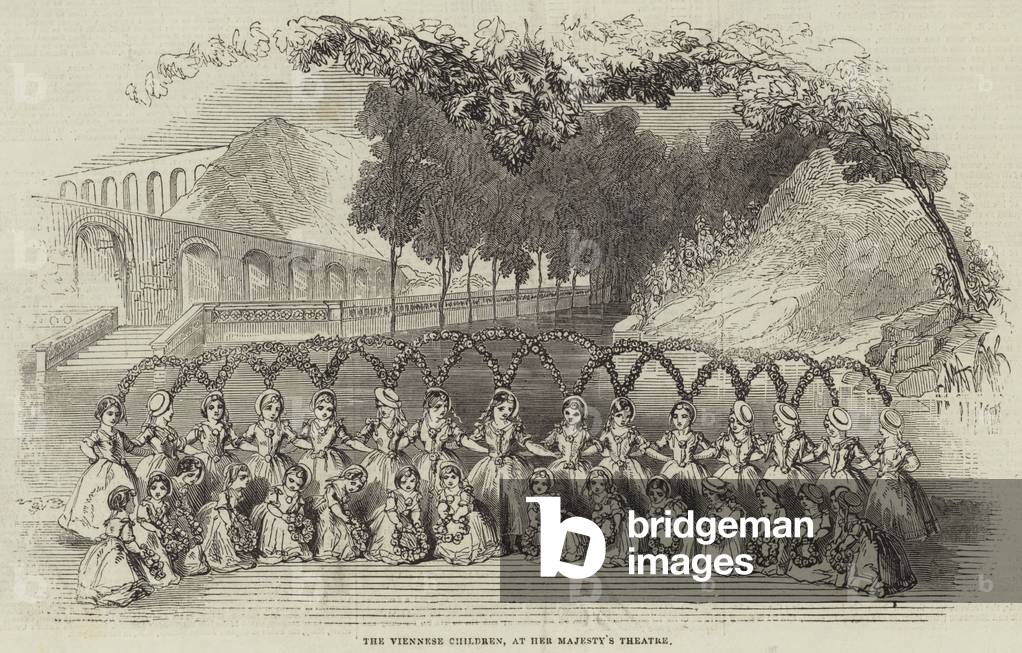 The Viennese Children, at Her Majesty's Theatre (engraving)