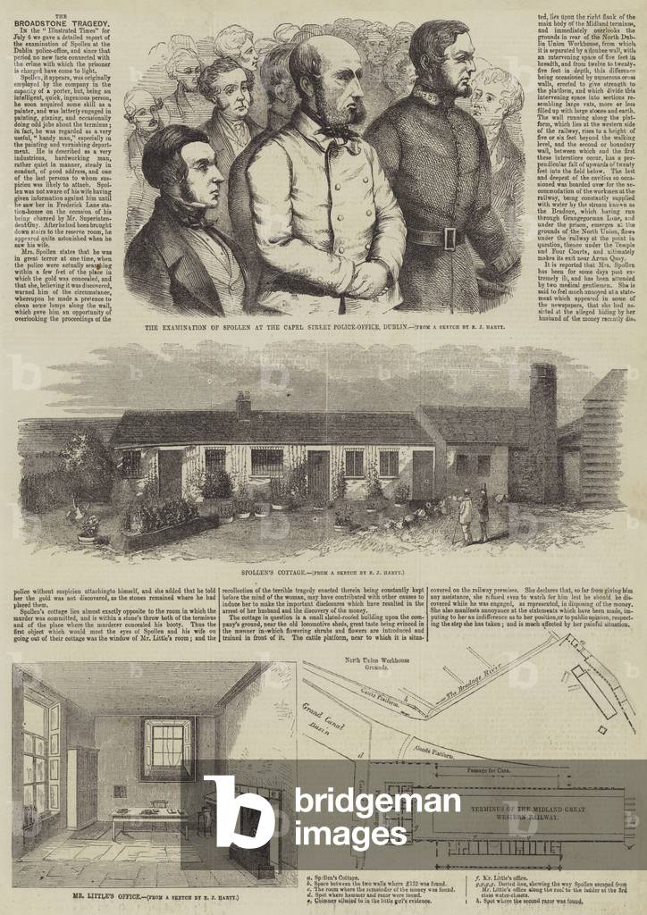 The Broadstone Tragedy (engraving)