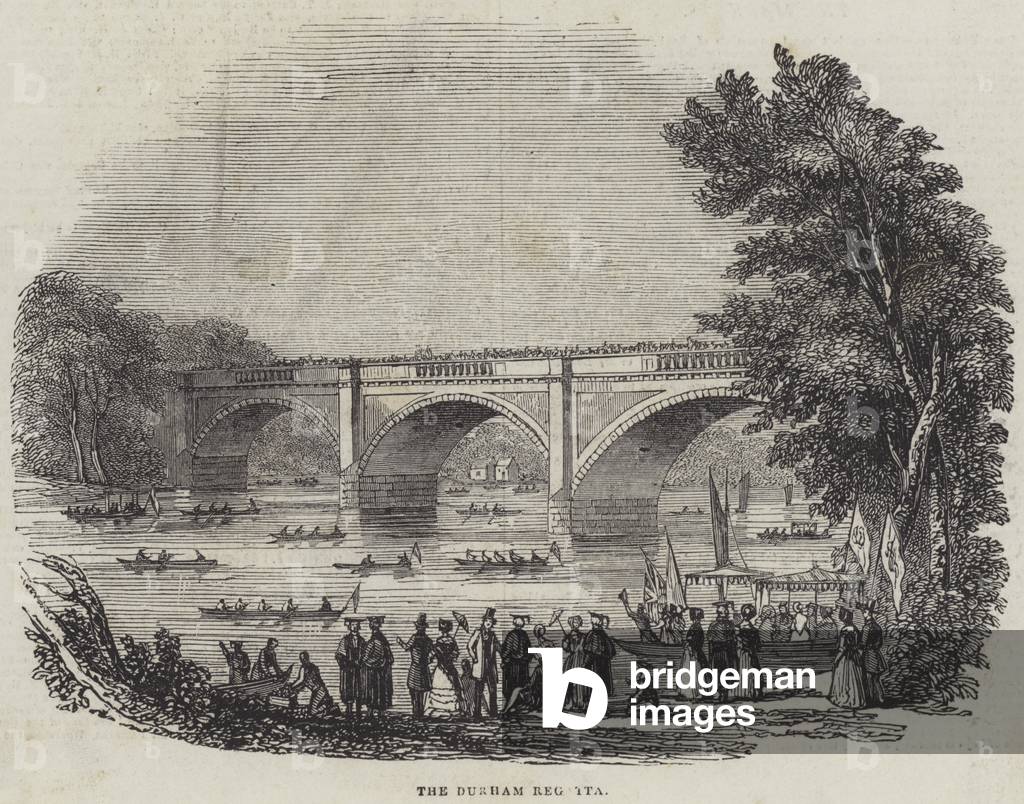 The Durham Regatta (engraving)