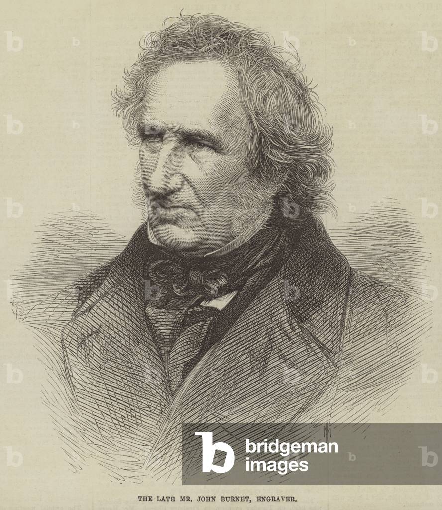 The late Mr John Burnet, Engraver (engraving)