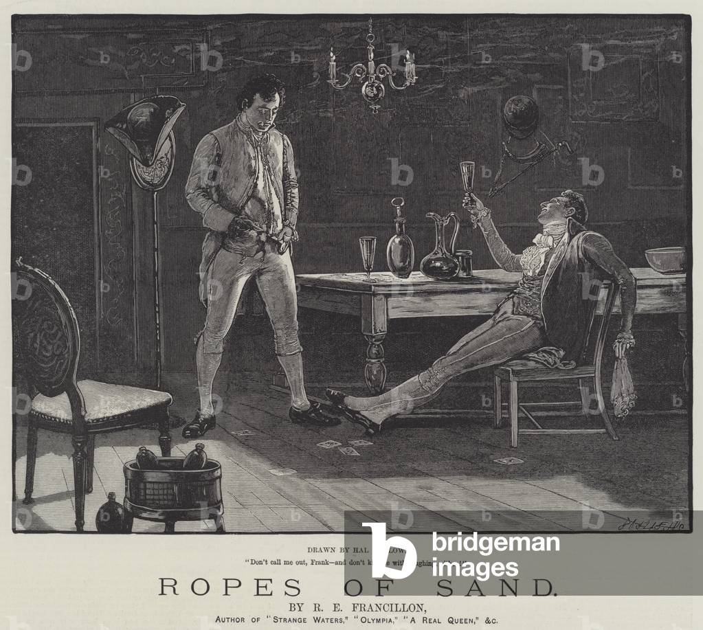 Ropes of Sand, by R E Francillon (engraving)