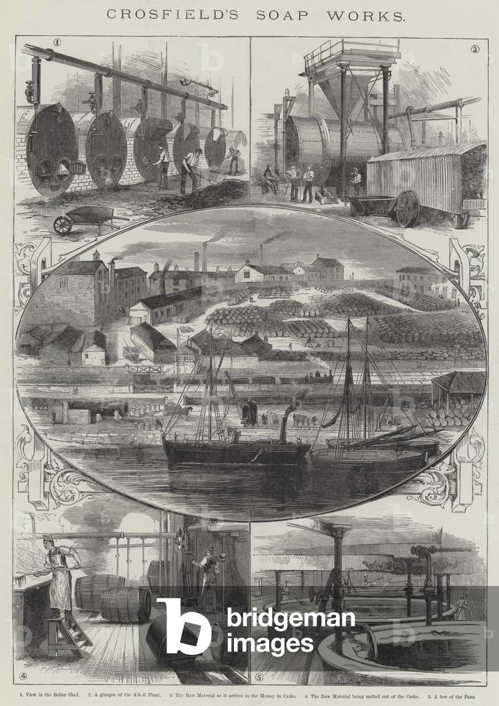 Crosfield's Soap Works (engraving)