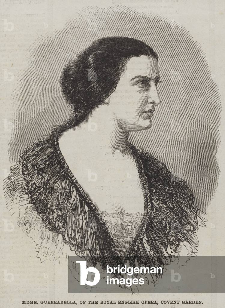Madame Guerrabella, of the Royal English Opera, Covent Garden (engraving)