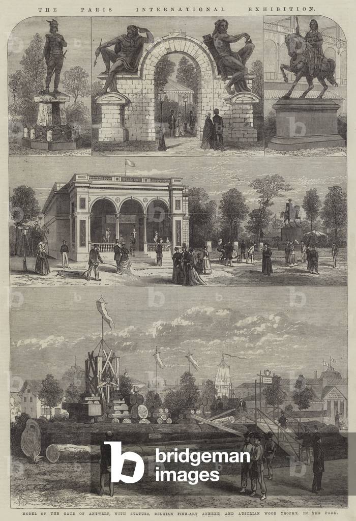 The Paris International Exhibition (engraving)