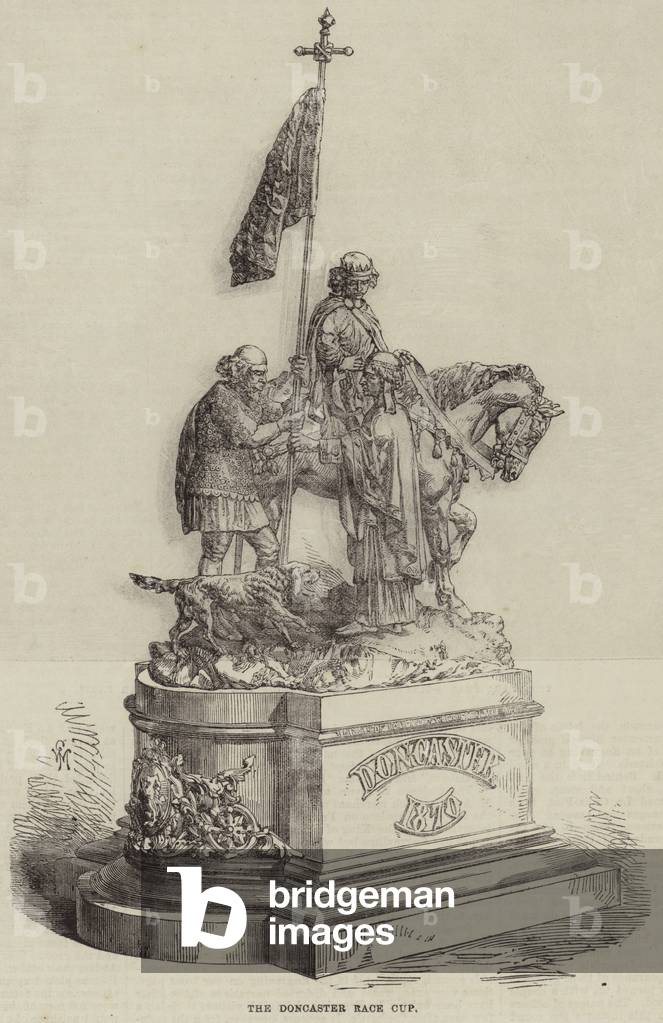 The Doncaster Race Cup (engraving)