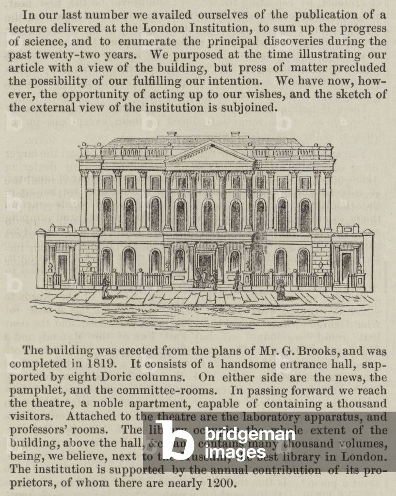 The London Institution (engraving)