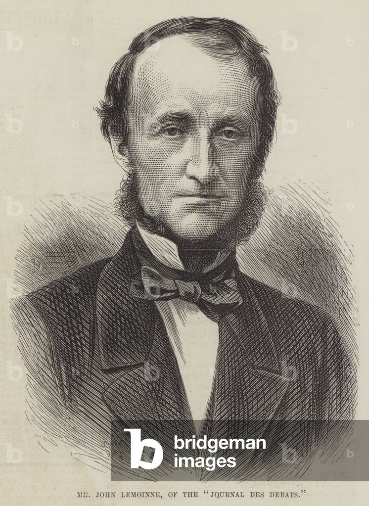 Mr John Lemoinne, of the 