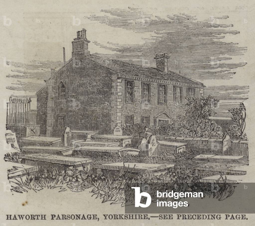 Haworth Parsonage, Yorkshire (engraving)
