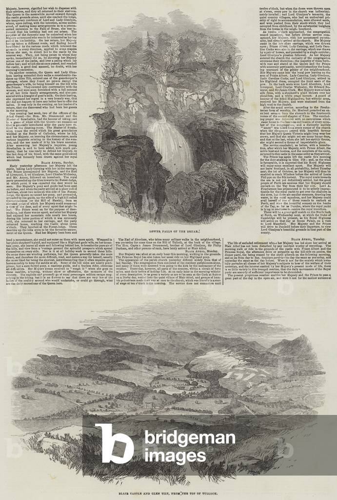 The Queen's Second Visit to Scotland (engraving)