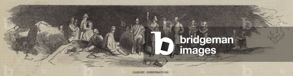 Carlist Conspirators (engraving)