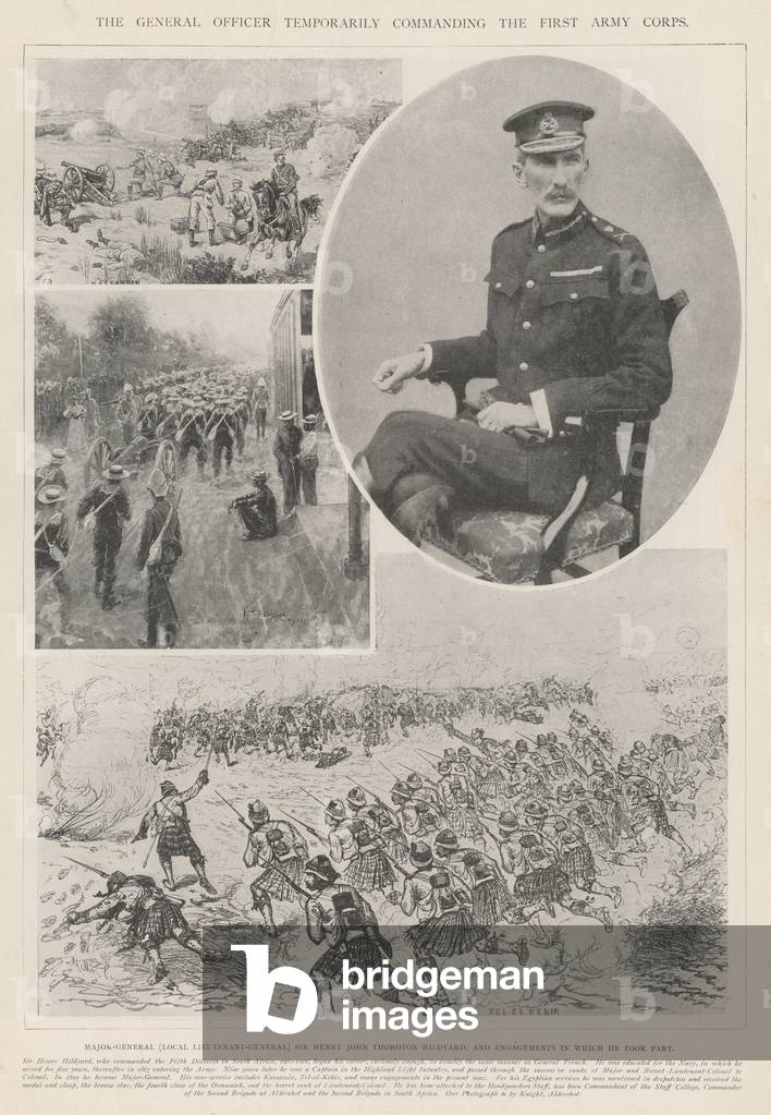 The General Officer temporarily commanding the First Army Corps (litho)