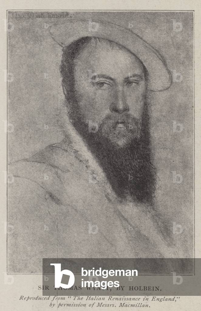 Sir Thomas Wyatt (litho)