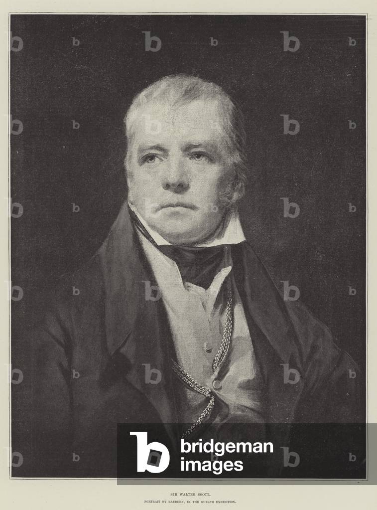 Sir Walter Scott (litho)