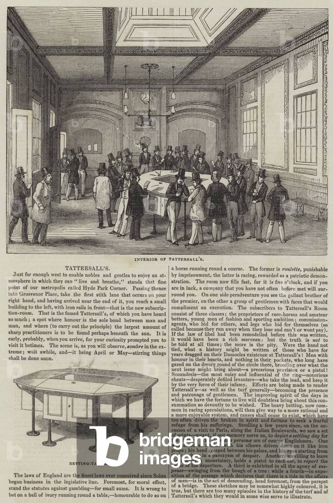 Tattersall's (engraving)