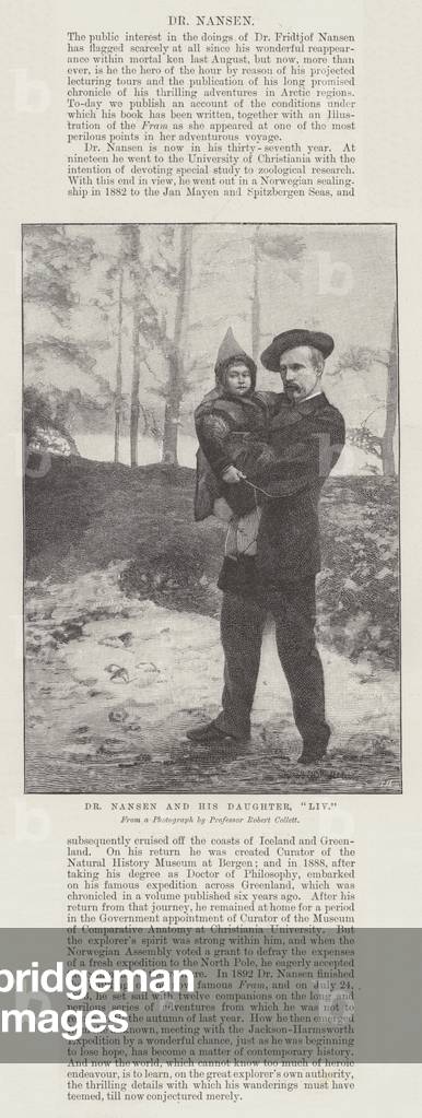 Dr Nansen and his Daughter, 
