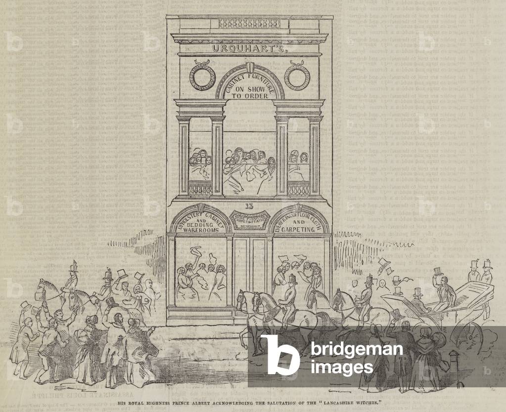 His Royal Highness Prince Albert's Visit to Liverpool (engraving)