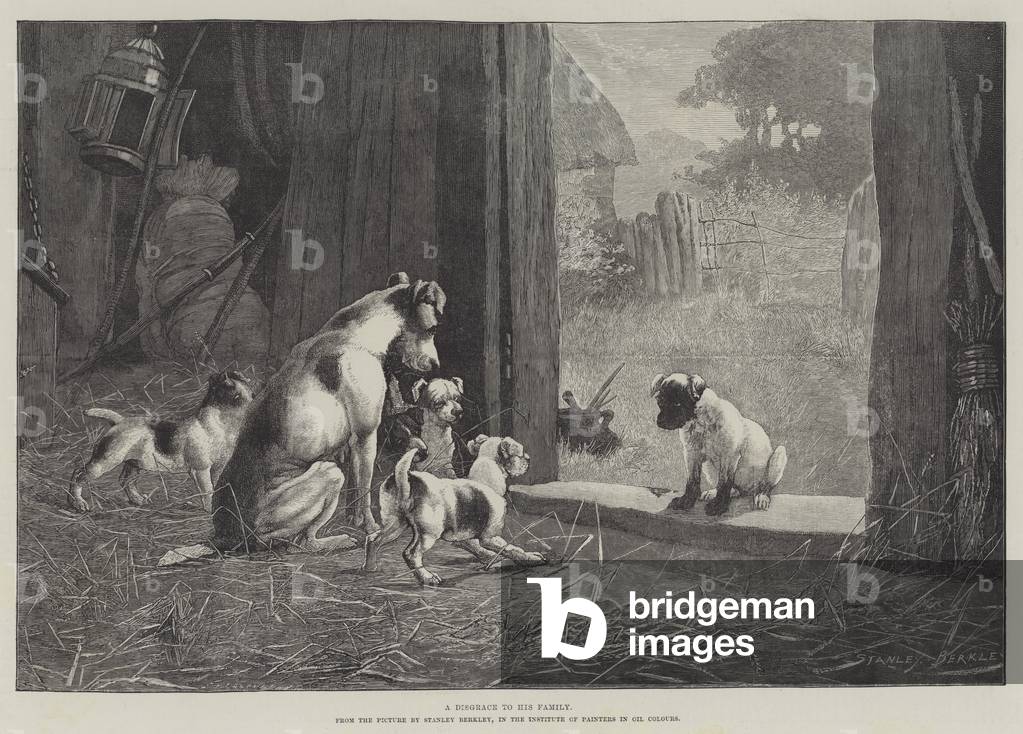A Disgrace to his Family (engraving)