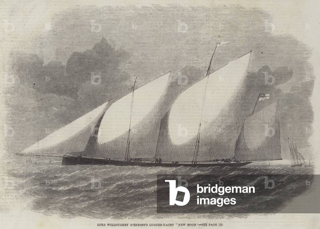 Lord Willoughby D'Eresby's Lugger-Yacht 