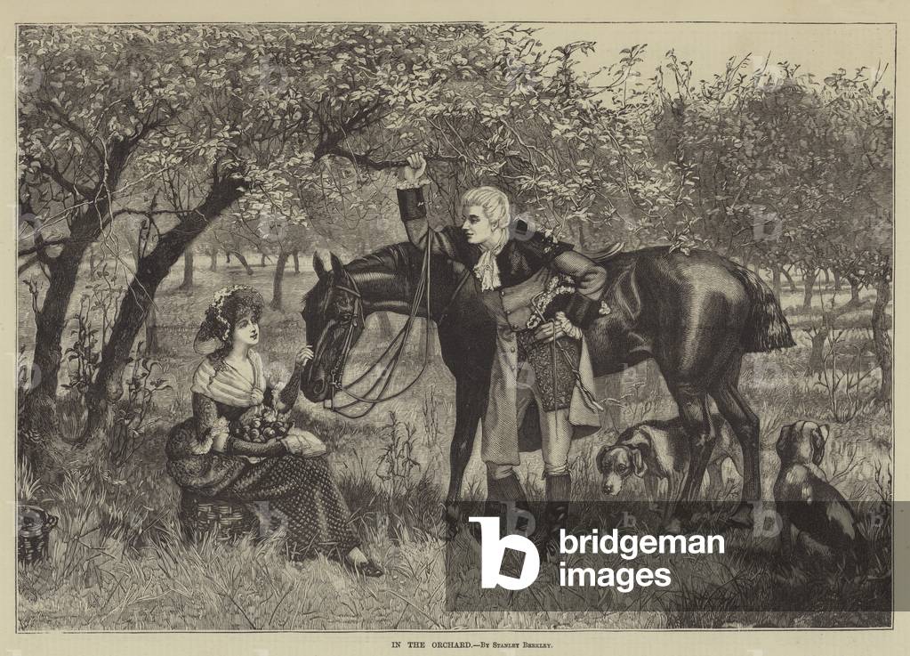 In the Orchard (engraving)