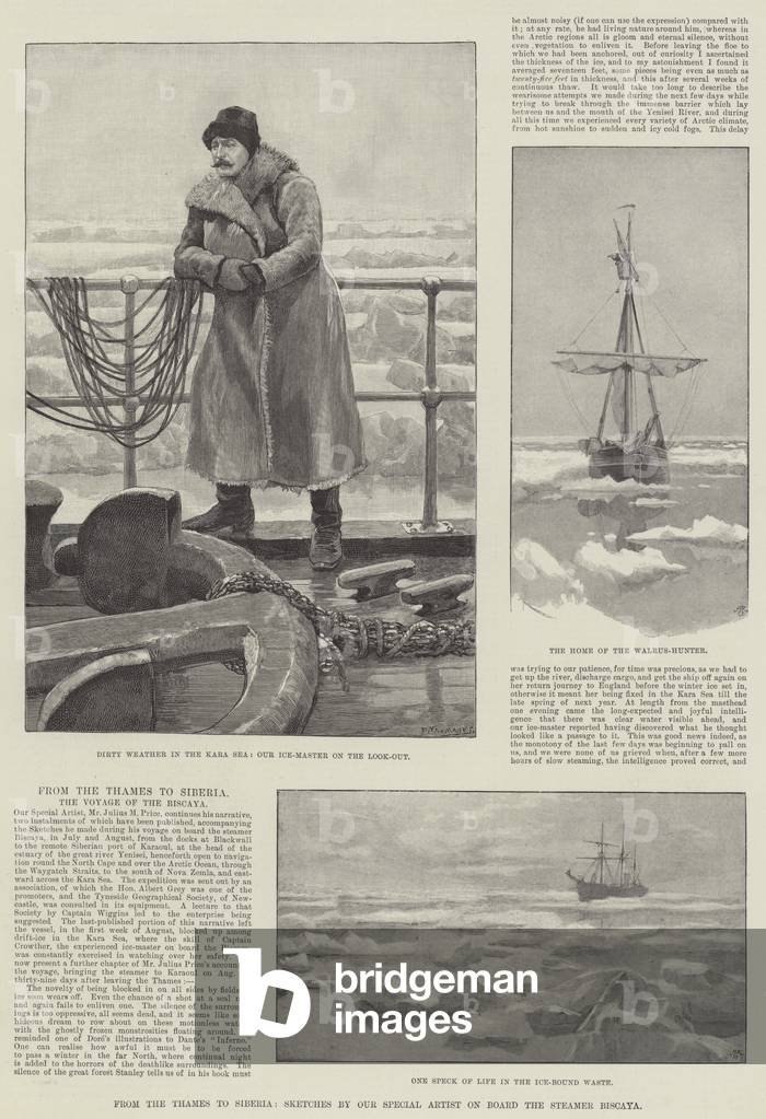 From the Thames to Siberia (engraving)