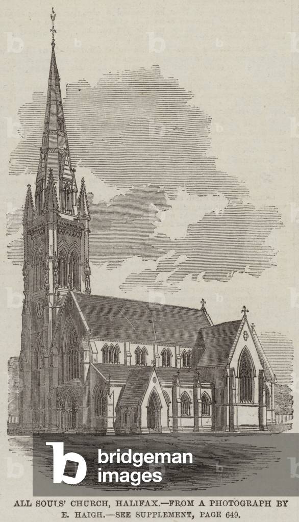All Souls' Church, Halifax (engraving)