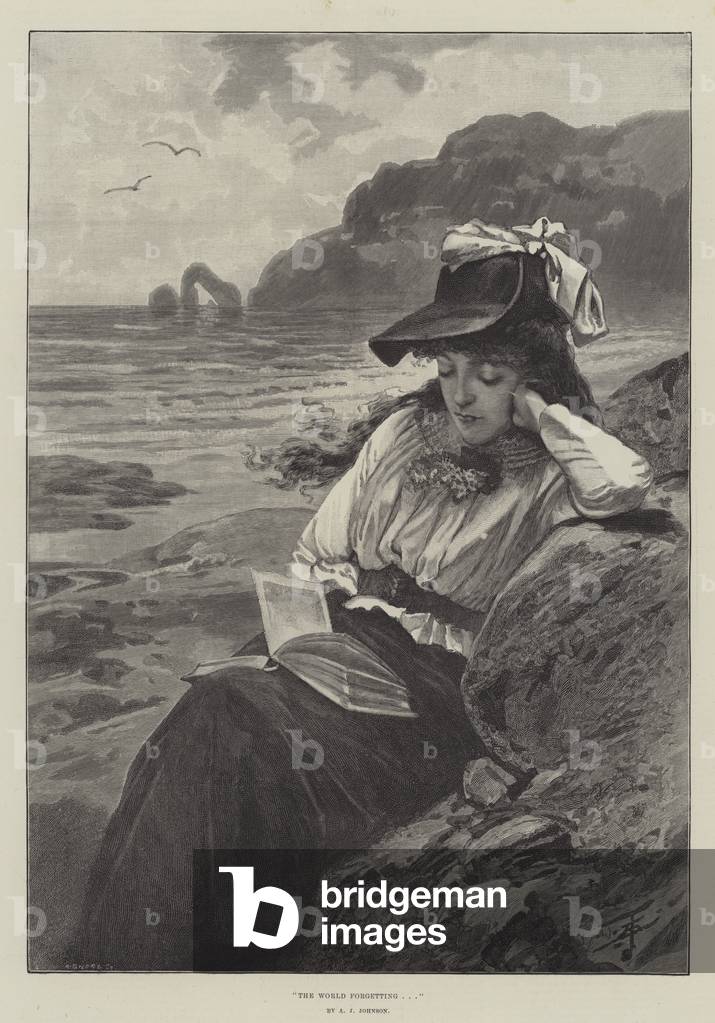 The World forgetting... (engraving)