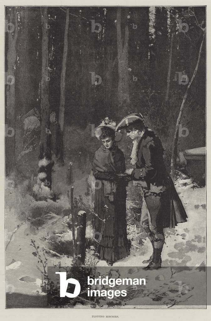 Plotting Mischief (engraving)