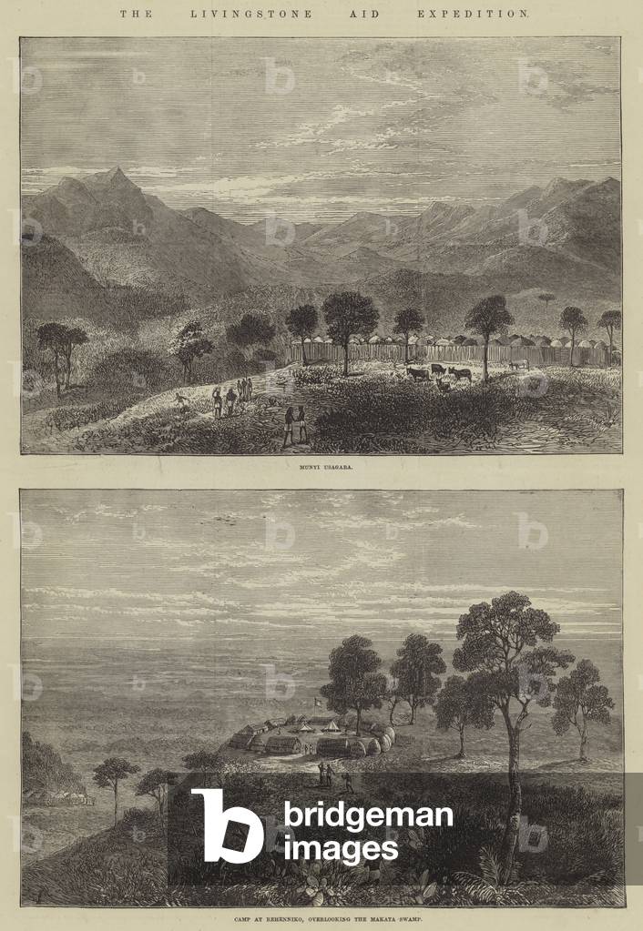 The Livingstone Aid Expedition (engraving)