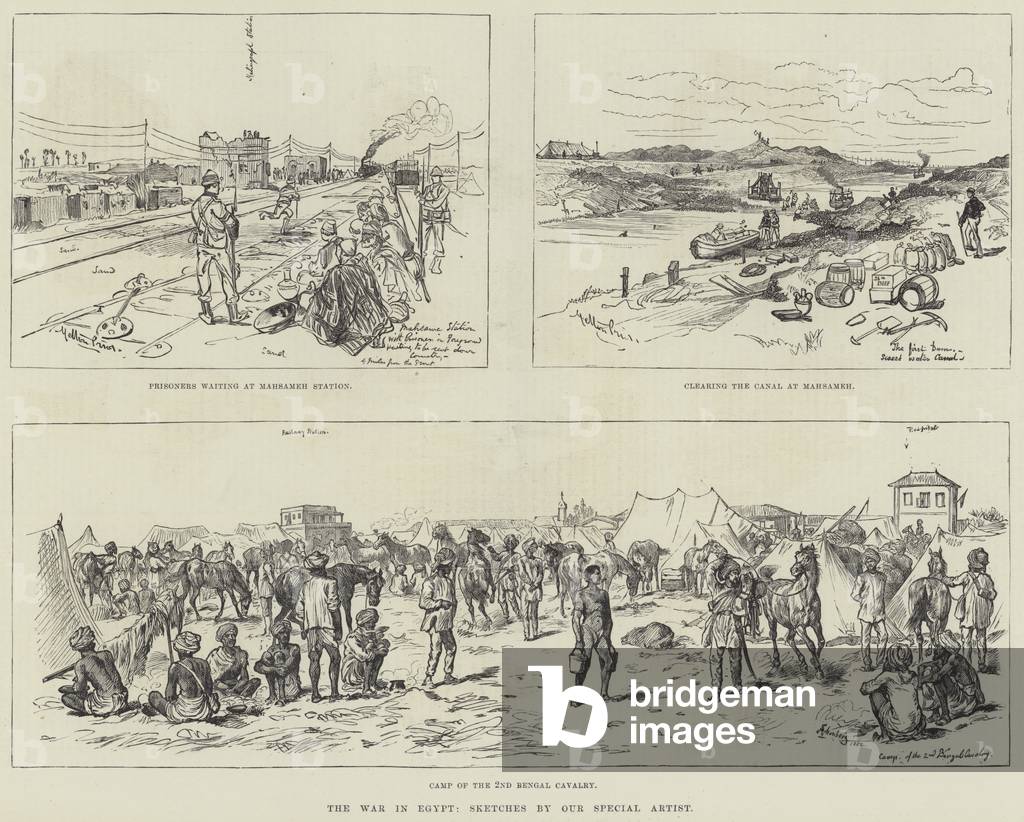 The War in Egypt (engraving)